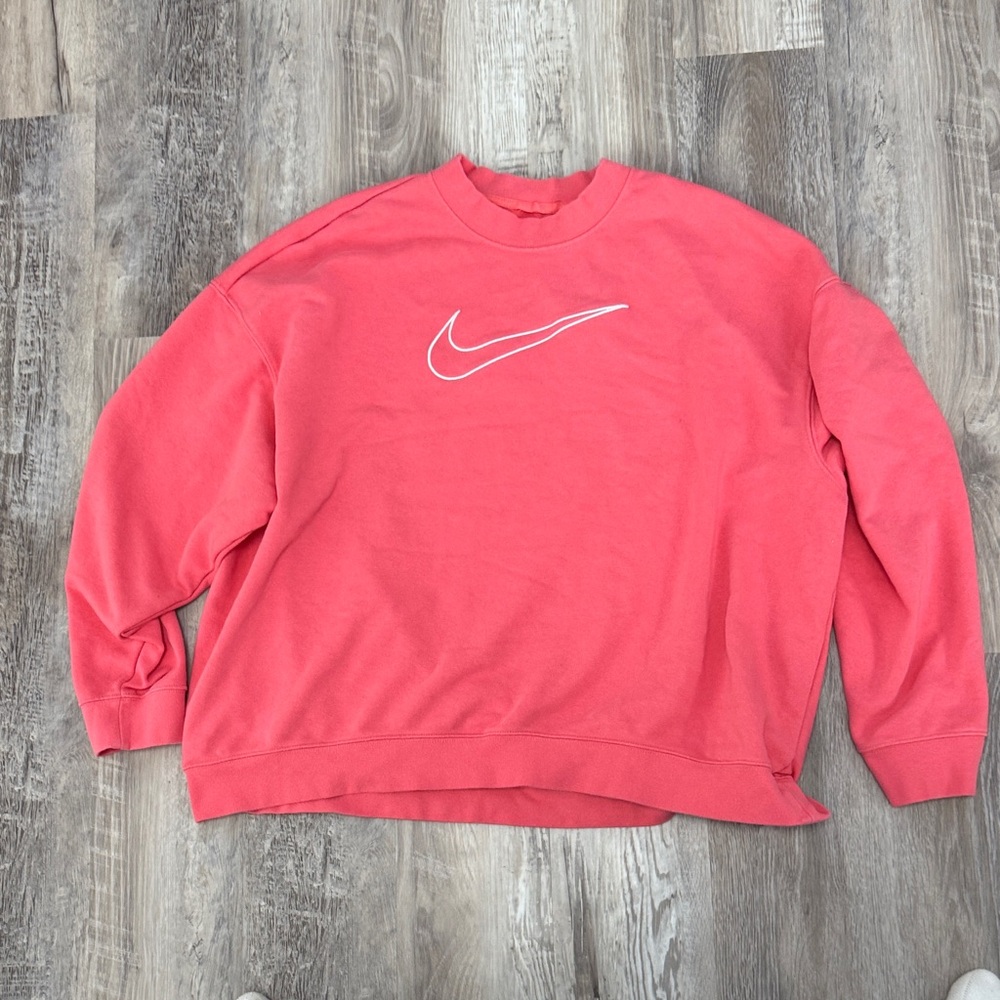 Nike Pink Crewneck Sweatshirt